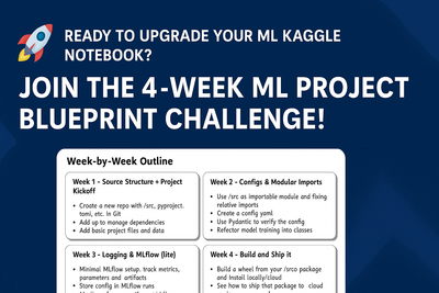 🚀 Ready to Finally Upgrade from messy ML notebooks? Setup to Shipping Challenge